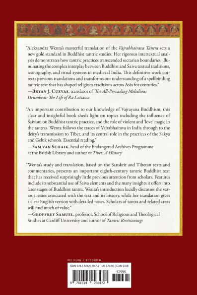 The Vajrabhairava Tantra: A Study and Annotated Translation