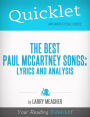 Quicklet on The Best Paul McCartney Songs: Lyrics and Analysis