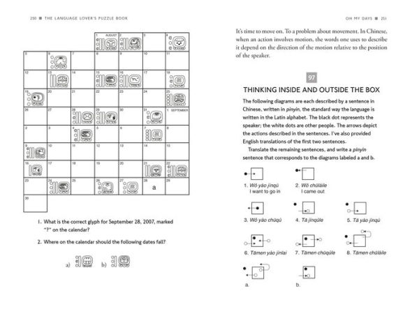 The Language Lover's Puzzle Book: A World Tour of Languages and Alphabets in 100 Amazing Puzzles