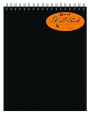 Black Sketchbook Top Spiral - Large