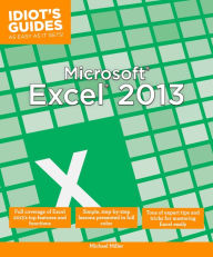 Idiot's Guides: Microsoft Excel 2013