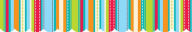 Stripes & Stitches Shapes Border