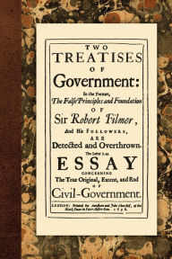 Title: Two Treatises of Government, Author: John Locke