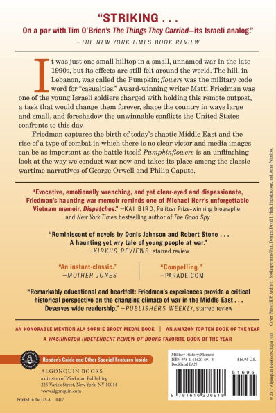 Pumpkinflowers: A Soldier's Story of a Forgotten War
