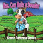 Mrs. Cow Knits a Sweater