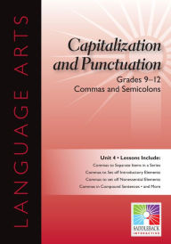Commas and Semicolons Interactive Whiteboard Resource