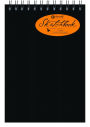 Black Sketchbook Top Spiral - Medium