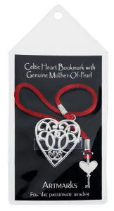 Title: Artmarks by Cynthia Gale - Celtic Heart Bookmark