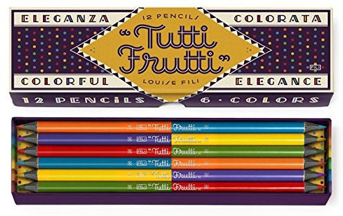 Tutti Frutti Colored Pencils Set Of 12