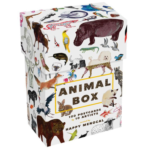Animal Box 100 Postcards by 10 Artists by Happy Menocal Barnes & Noble®