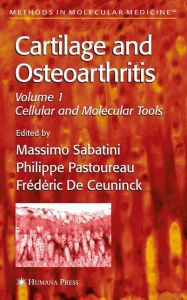 Title: Cartilage and Osteoarthritis / Edition 1, Author: Massimo Sabatini