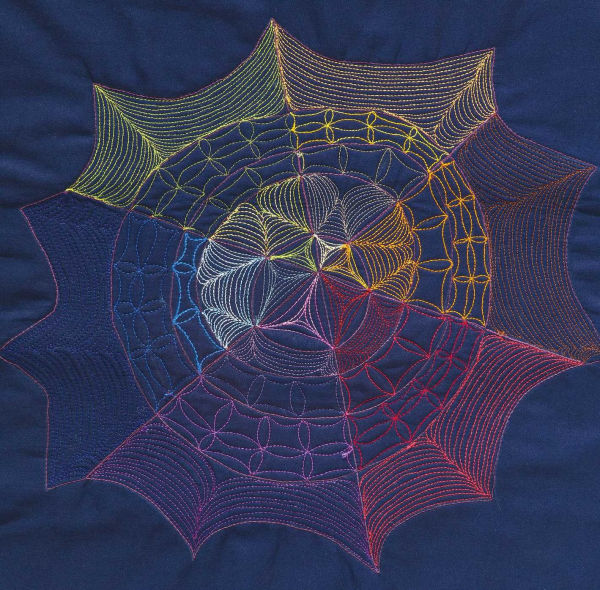 Color, Thread & Free-Motion Quilting: Learn to Stitch with Reckless Abandon