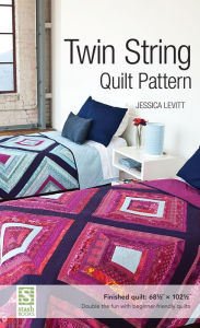 Title: Levitt Twin String Quilt Pattern, Author: Jessica Levitt