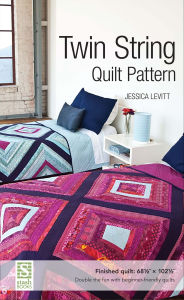 Title: Twin String Quilt Pattern, Author: Jessica Levitt