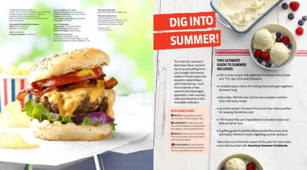 Taste of Home American Summer Cookbook: Fast Weeknight Favorites, backyard barbecues and everything in between