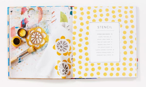 Stamp Stencil Paint: Making Extraordinary Patterned Projects by Hand