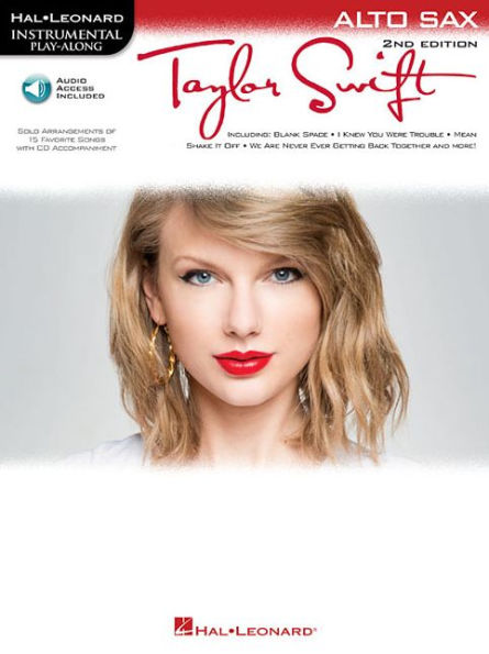 Taylor Swift - Instrumental Play-Along - Alto Saxophone (Book/Online Audio)