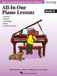 Title: All-in-one Piano Lessons Book D Book/cd Package Hlspl, Author: Fred Kern