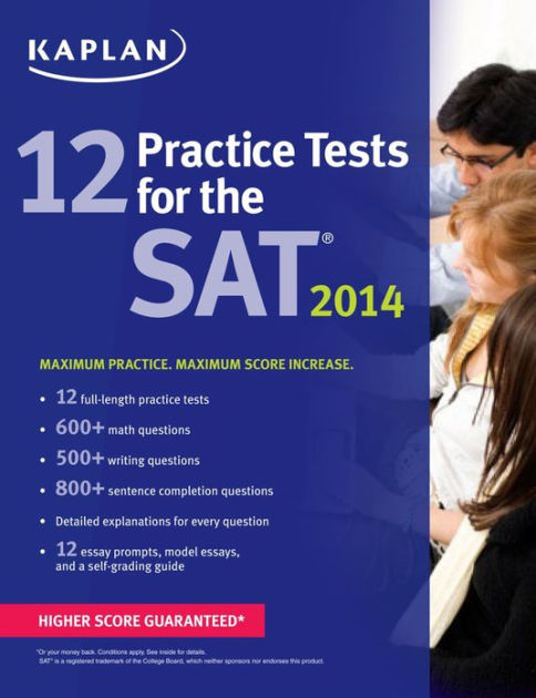 kaplan-12-practice-tests-for-the-sat-2014-by-kaplan-paperback-barnes