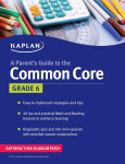 Alternative view 1 of Parent's Guide to the Common Core: 6th Grade