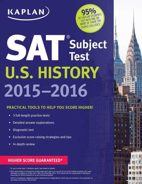 Kaplan SAT Subject Test U.S. History 2015-2016