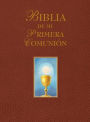 My First Communion Bible (Burgundy, Spanish)