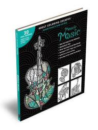 Title: Adult Coloring Escapes - Mosaic Music, Author: Tarah Luke
