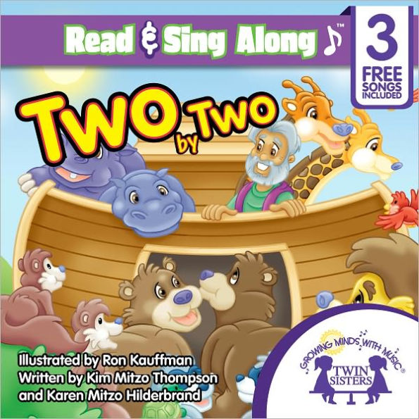 Two By Two Read & Sing Along [Includes 3 Songs]