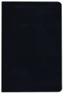 KJV Large Print Thinline Reference Bible, Flexisoft (Red Letter, Imitation Leather, Black)