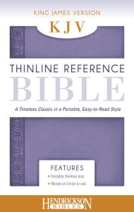 Title: KJV Thinline Reference Bible (Flexisoft, Lavender, Red Letter), Author: Hendrickson Publishers