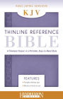 KJV Thinline Reference Bible (Flexisoft, Lavender, Red Letter)