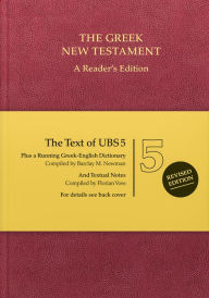 Title: UBS5 Greek New Testament, Reader's Edition, Burgundy (Hardcover): A Reader's Edition, Author: Barclay M. Newman