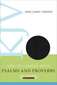 Title: KJV New Testament with Psalms and Proverbs (Imitation Leather, Black), Author: Hendrickson Publishers