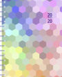 2020 Midyear Hexagon Colors Small Monthly Planner