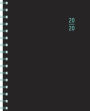 2020 Midyear Black Small Weekly Planner