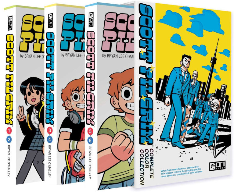 Scott Pilgrim Color Collection Slipcase Set by Bryan Lee O'Malley