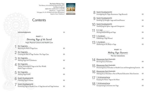 The Path of Modern Yoga: The History of an Embodied Spiritual Practice