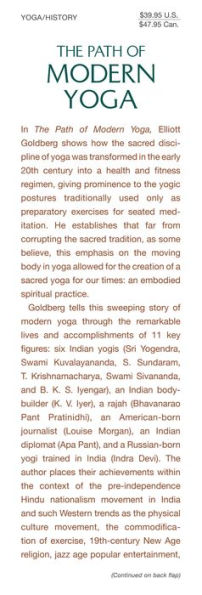 The Path of Modern Yoga: The History of an Embodied Spiritual Practice