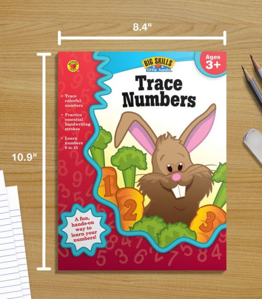 Trace Numbers, Ages 3 - 5