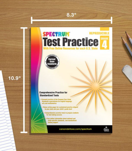 Spectrum Test Practice, Grade 4