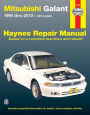 Mitsubishi Galant 1994 thru 2012: All models