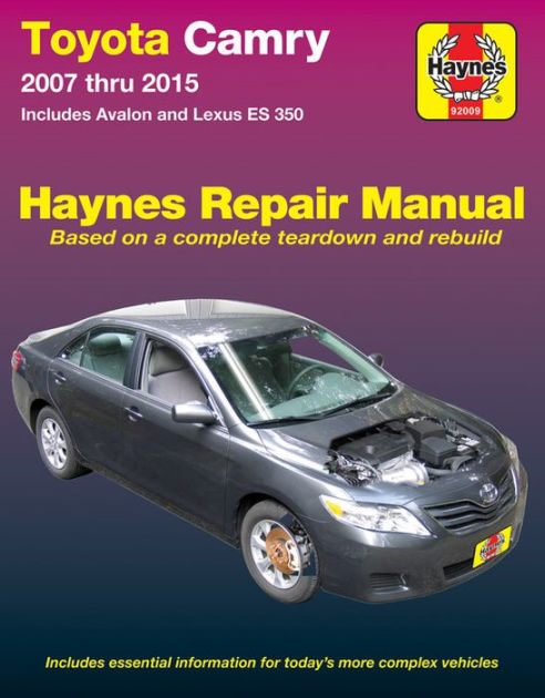 Toyota Camry Avalon Lexus Es 350 2007 2017 Does Not Include Toyota Camry Avalon Lexus Es 350 2007 2017 Does Not Include