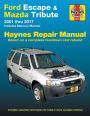 Ford Escape & Mazda Tribute 2001 thru 2017 Haynes Repair Manual: Includes Mercury Mariner