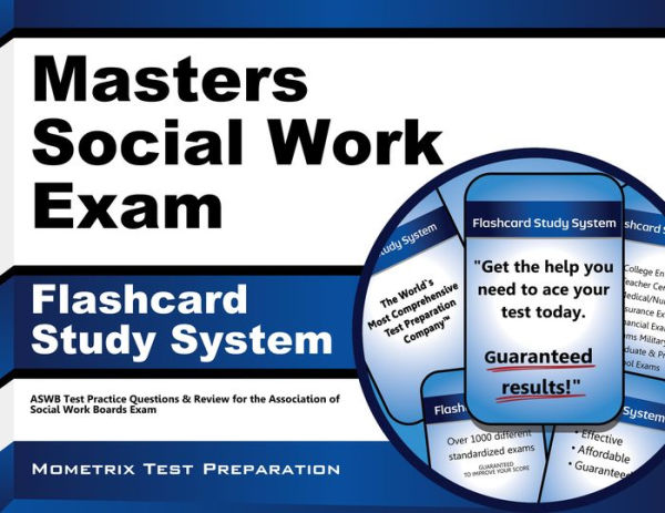 Masters Social Work Exam Flashcard Study System