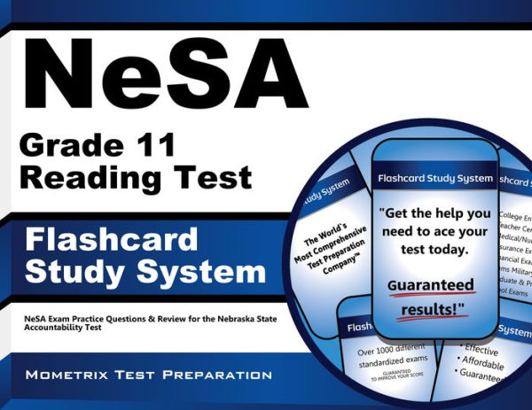 NeSA Grade 11 Reading Test Flashcard Study System