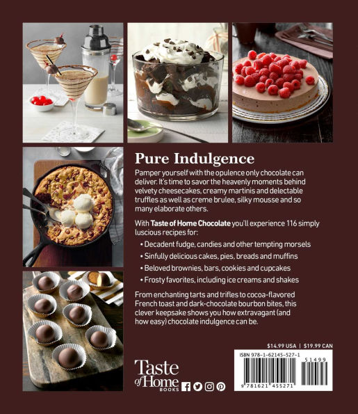 Taste of Home Chocolate: More than 100 Cakes, Candies and Decadent Delights