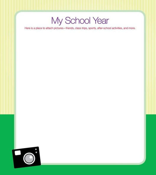 School Years Record Book: Capture and Organize Memories from Preschool through 12th Grade