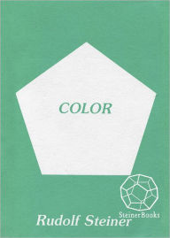 Title: Color, Author: Rudolf Steiner