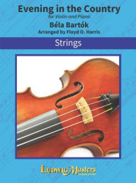 Title: Evening In The Country for Violin, Author: Bela Bartok