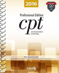 Title: CPT 2016 Professional Edition / Edition 1, Author: AMA